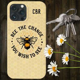 Country Bee the Change Honeycomb iPhone 13 Pro Max Case