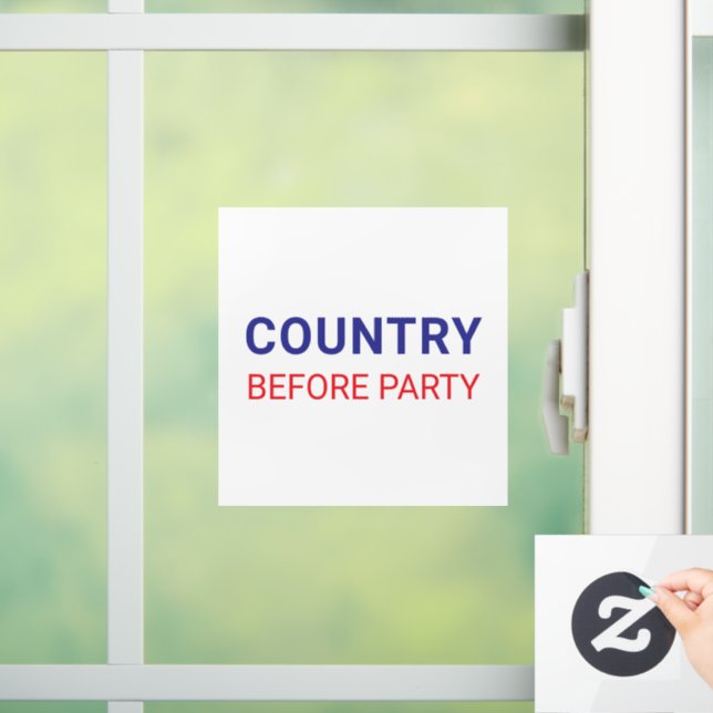 Country Before Party Political  (Home)