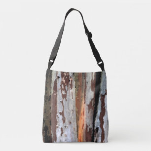 Country Birch Bark Design Crossbody Bag