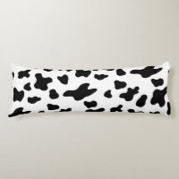 Country Black and White Cow Spots
