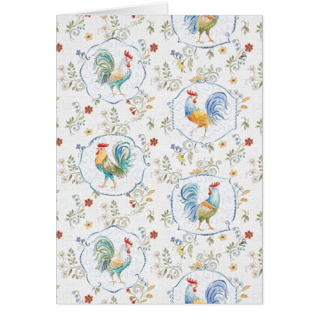 Country Blooms Pattern (Front)