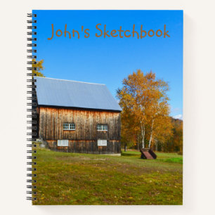 Country Bran Sketchbook Notebook