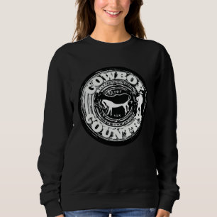 Country Branding Irons Music Western Aesthetics Fa Sweatshirt
