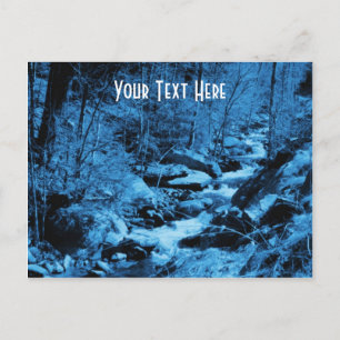 Country Brook Nature Customisable Postcard