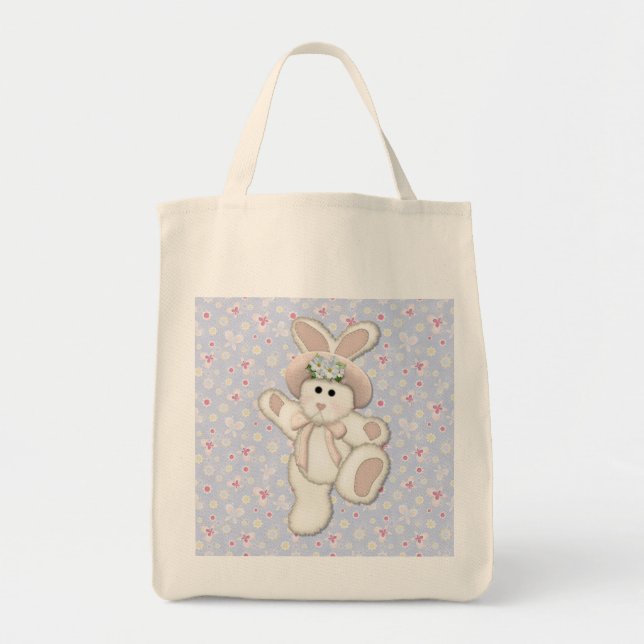 Country Bunny Tote Bag (Front)