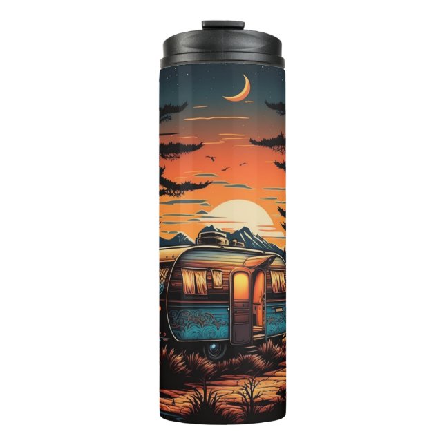 Country Camping  Thermal Tumbler (Front)