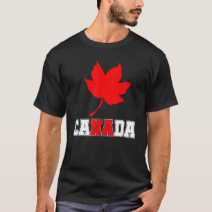 Country Canadian Maple Leaf Canada T-Shirt