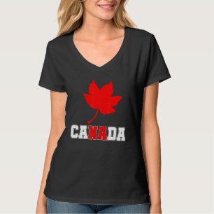Country Canadian Maple Leaf Canada T-Shirt