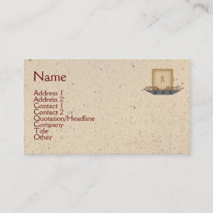 Country Candle Business Card