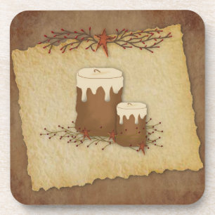 Country Candles Cork Coaster