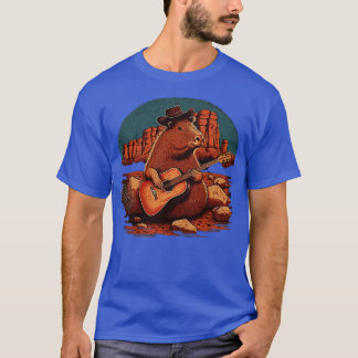Country Capybara 6 T-Shirt