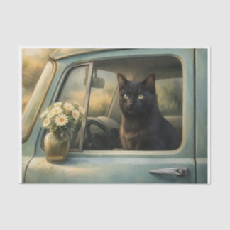 Country Cat Tissue Paper