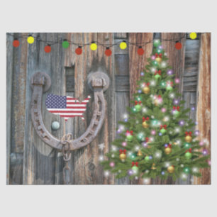 Country Charm Christmas Tissue Paper