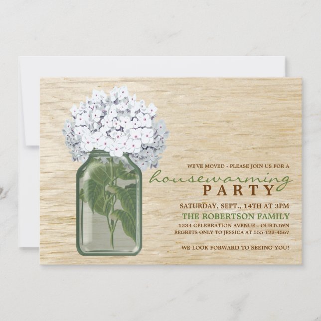 Country Charm Housewarming  Party Invitations (Front)