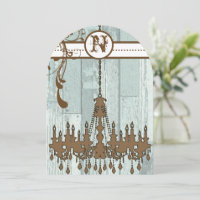 Country Chic Chocolate Mint Rustic Barn Wood