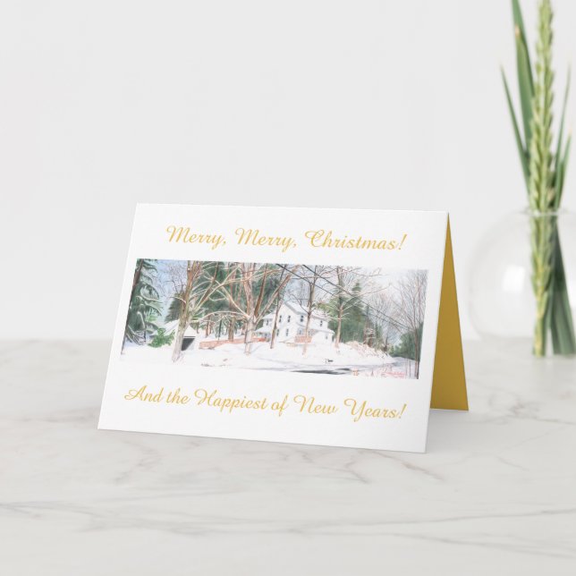 Country Christmas Card (Front)