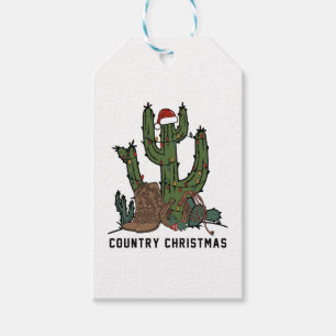 Country Christmas Gift Tags