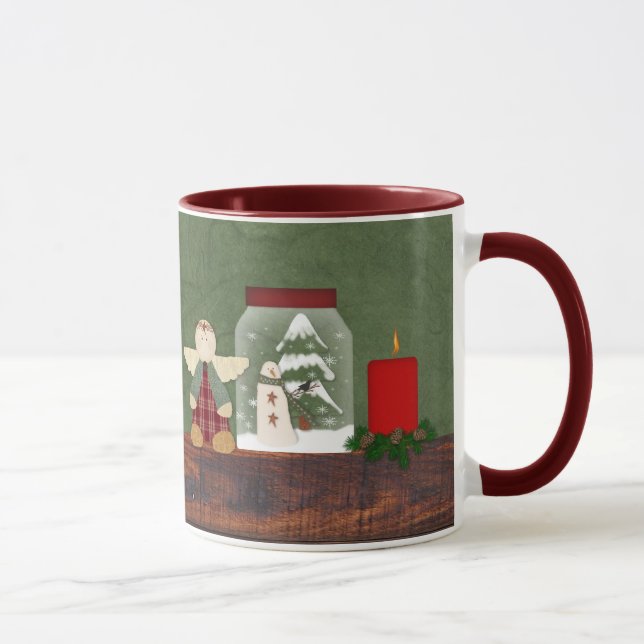 Country Christmas Mug (Right)