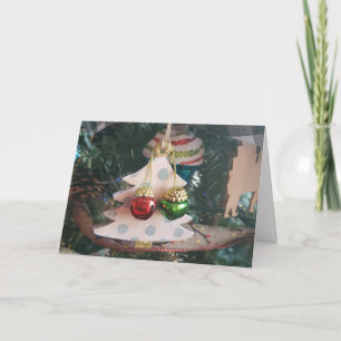 Country Christmas Ornament Christmas Tree Card