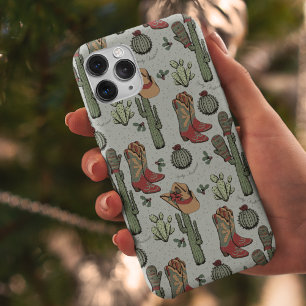 Country Christmas Red and Green Case-Mate iPhone Case