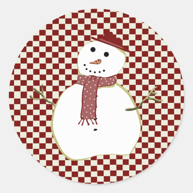 Country Christmas Stickers (Front)