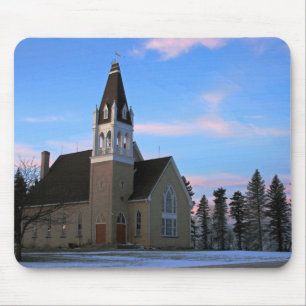 Country Church Mousepad