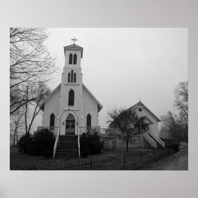 Country Church Poster (Front)