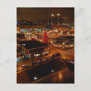 Country Club Plaza, Kansas City, Holiday Lights Postcard
