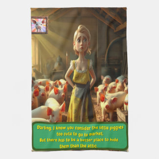 Country Cosy Kitchen Towel