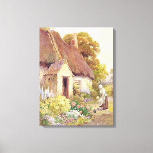 Country Cottage Canvas Print