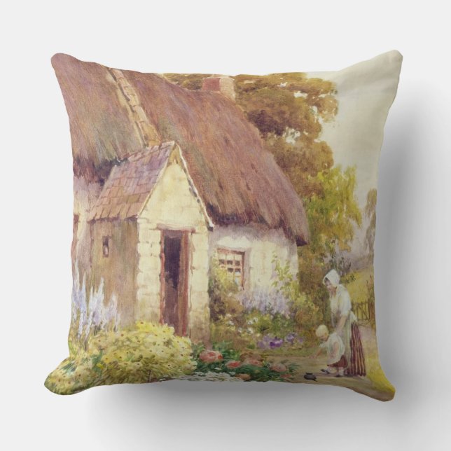 Country Cottage Cushion (Front)