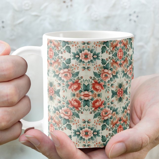 Country Cottage Floral Mug (Creator Uploaded)