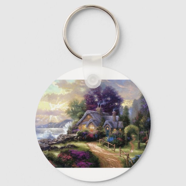 Country Cottage Key Ring (Front)