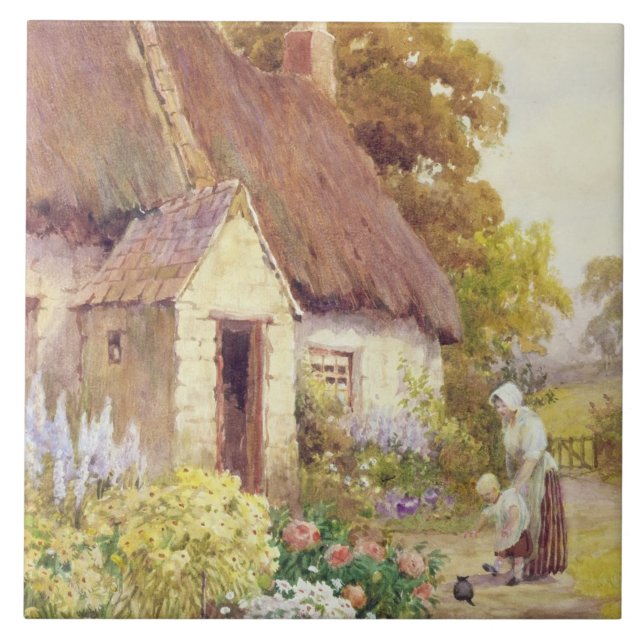 Country Cottage Tile (Front)