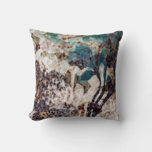 Country Cotton Silhouette Design with Taupe back Cushion