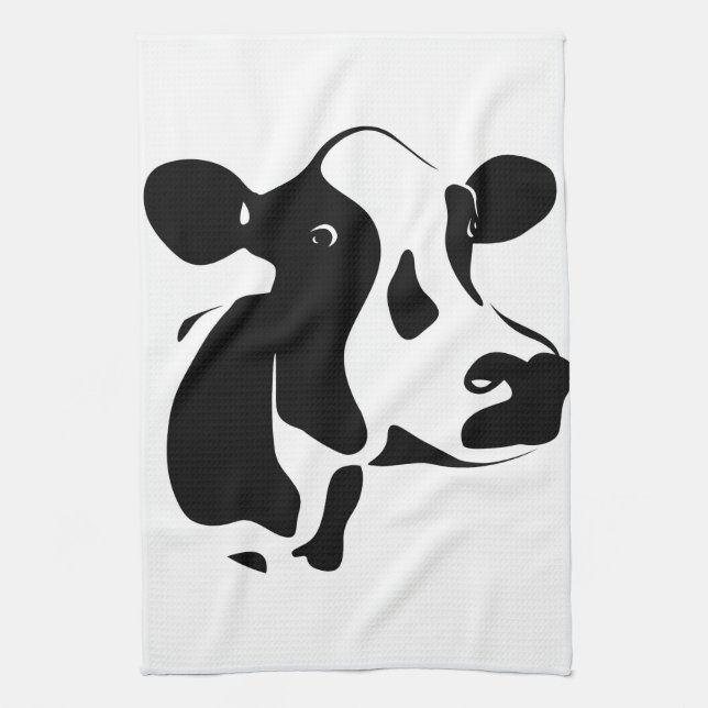 Country Cow Kitchen Towel (Vertical)