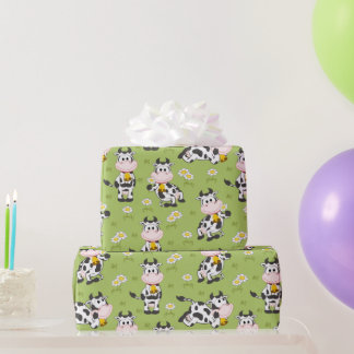 Country Cows  Wrapping Paper