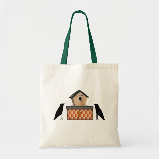 Country Crows Tote Bag (Front)