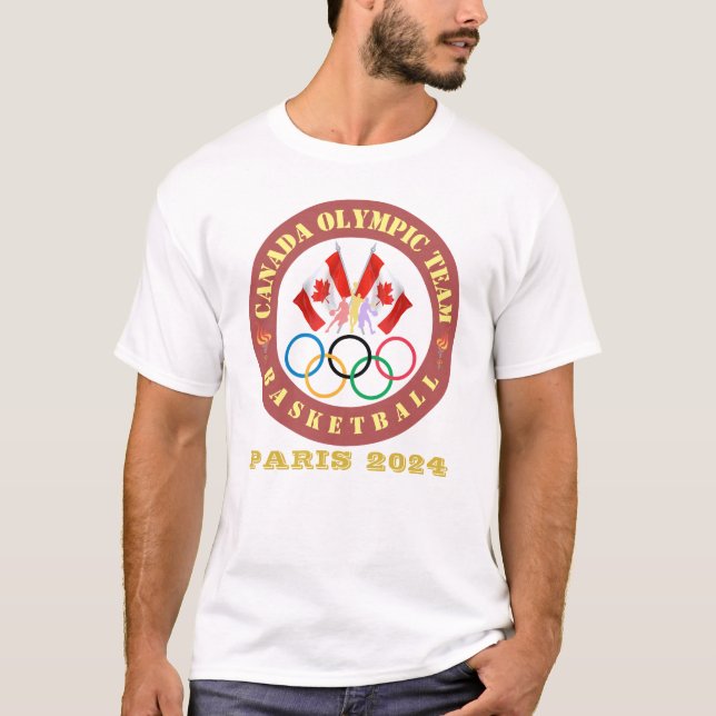 Country Customise (e.g. Canada) Olympic Team  T-Shirt (Front)