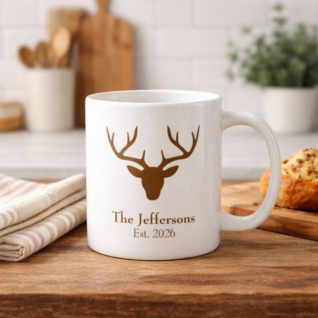 Country Decor deer head Coffee Mug (Creator Uploaded)