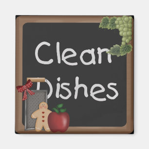 Country Dishwasher Magnet