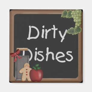 Country Dishwasher Magnet