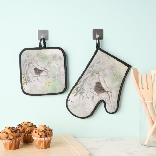Country Dreams Oven Mitt & Pot Holder Set (Insitu(Hanging))