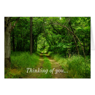 Country Driveway Thinking Of You Card
