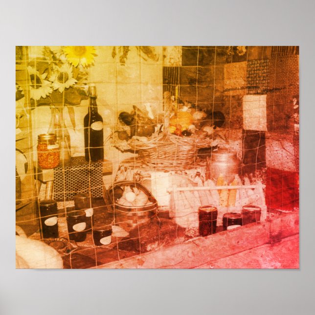 Country Fair Produce Partial Color Vintage  Poster (Front)