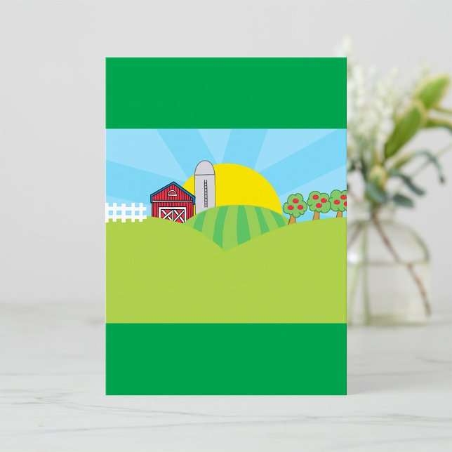 Country Farm Invitation (Creator Uploaded)