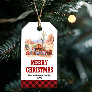 Country farmhouse Christmas tag editable custom