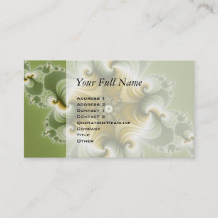 Country Fayre - Fractal Art Business Card
