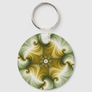 Country Fayre - Fractal Art Key Ring