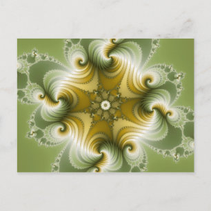 Country Fayre - Fractal Art Postcard